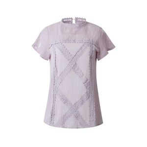 Light purple lace shirt.  Size small